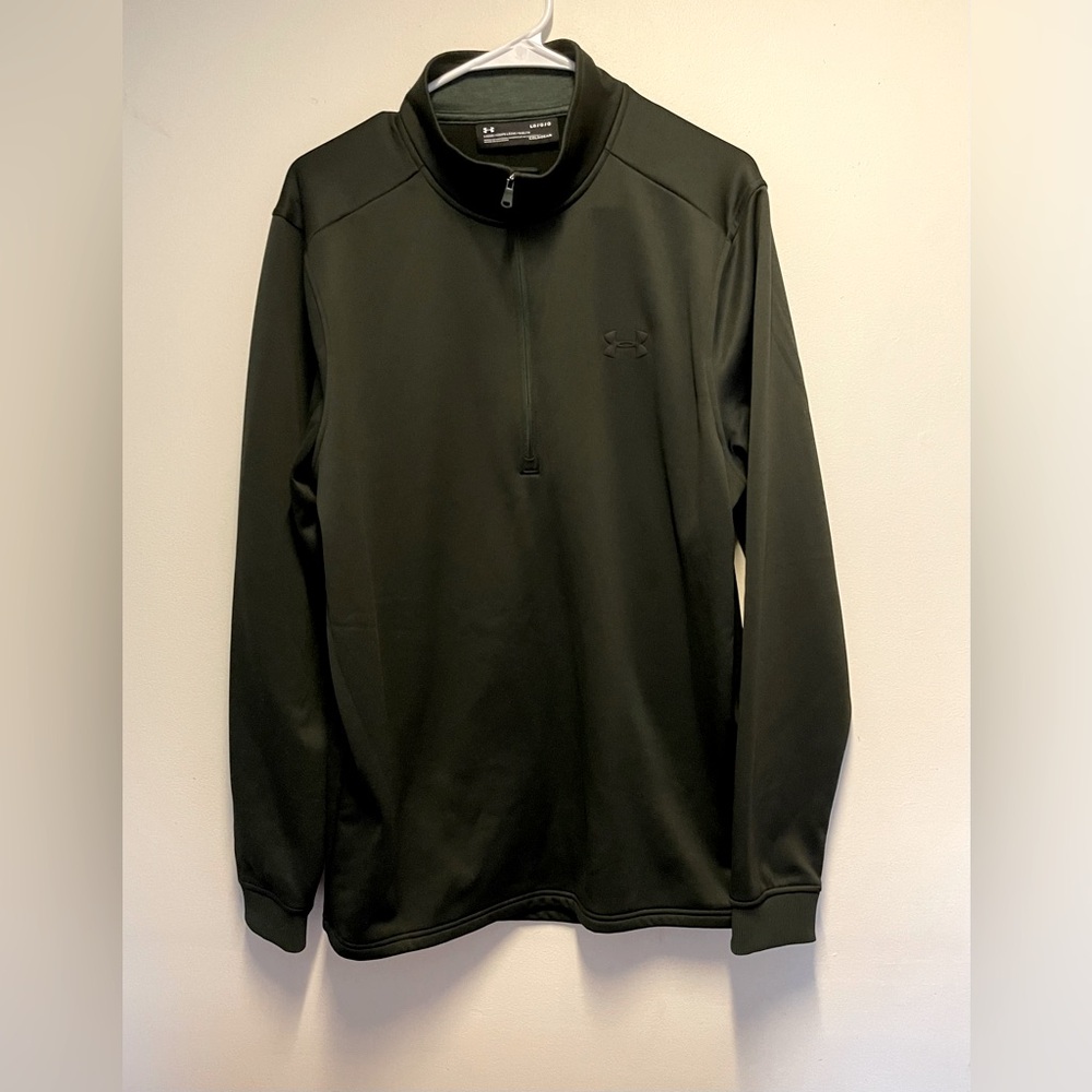 - Under Armour 2018 Smooth Outer 1/4 Zip Pullover Size LG